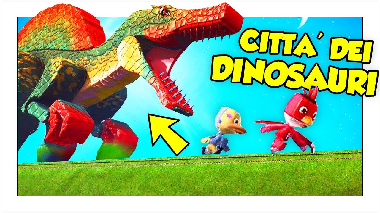 FUGA DAL MONDO DEI DINOSAURI CARNIVORI! - LittleBigPlanet 3 ITA