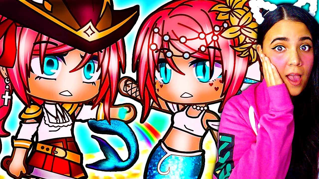 🏴‍☠️❌ Слушаюсь, капитан! 🧜‍♀️✨ Реакция на сюжет мини-фильма «Русалка Gacha Club»