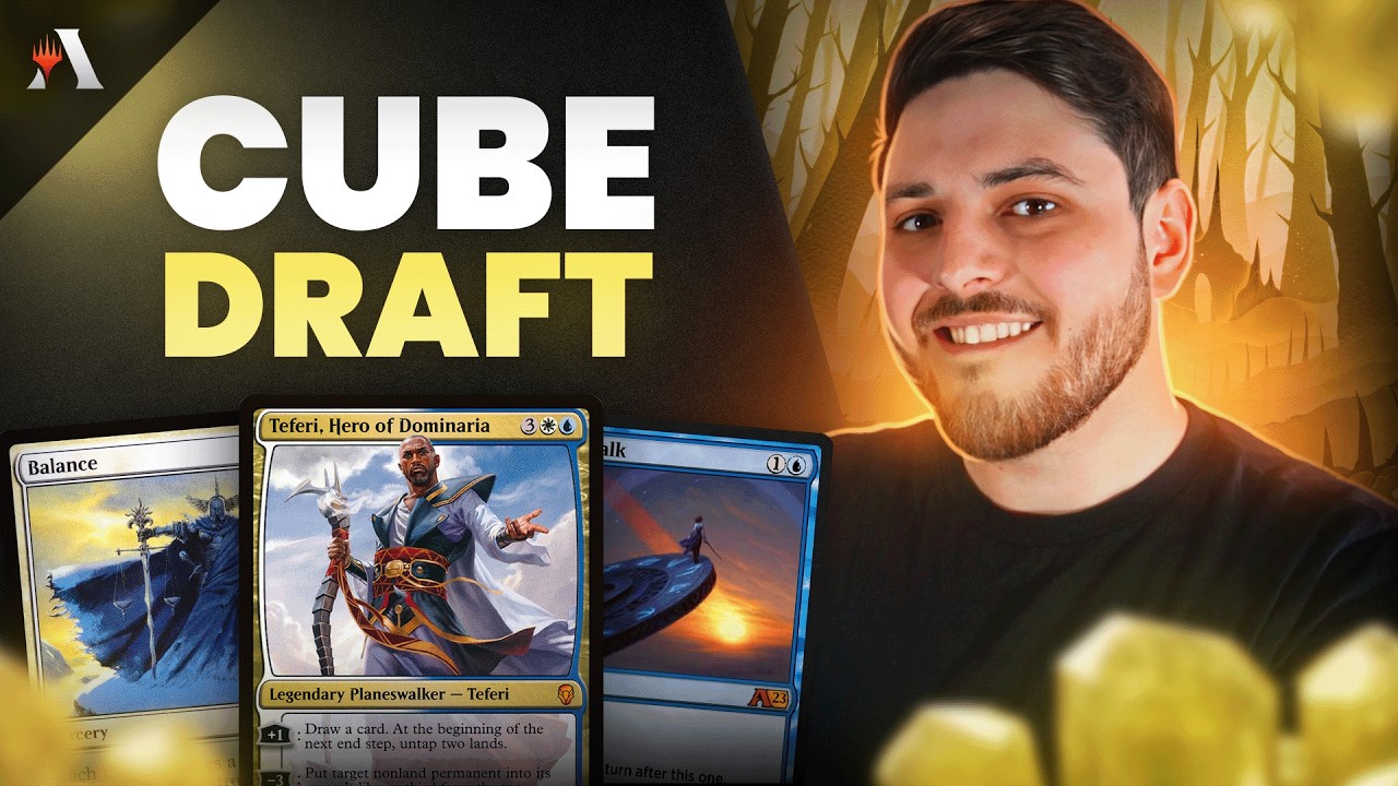 🟡 É ASSIM QUE SE MONTA UM DECK! | Power Cube Draft (Magic Arena)