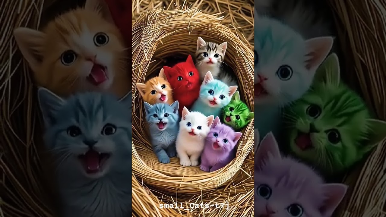 Cat Face😸 Grinning Cat Face with Smiling Eyes🐾 Paw Prints