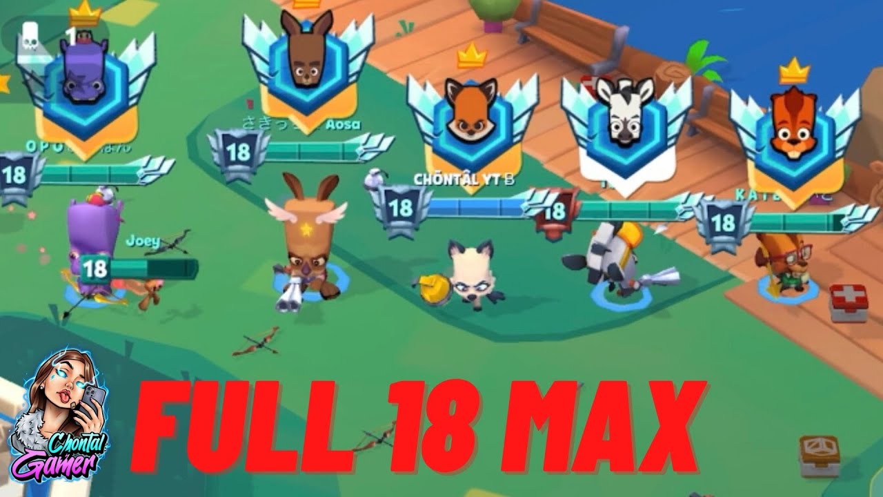 Zooba FULL Level 18 MAX + High Level Squad Gameplay Thank you 8000!