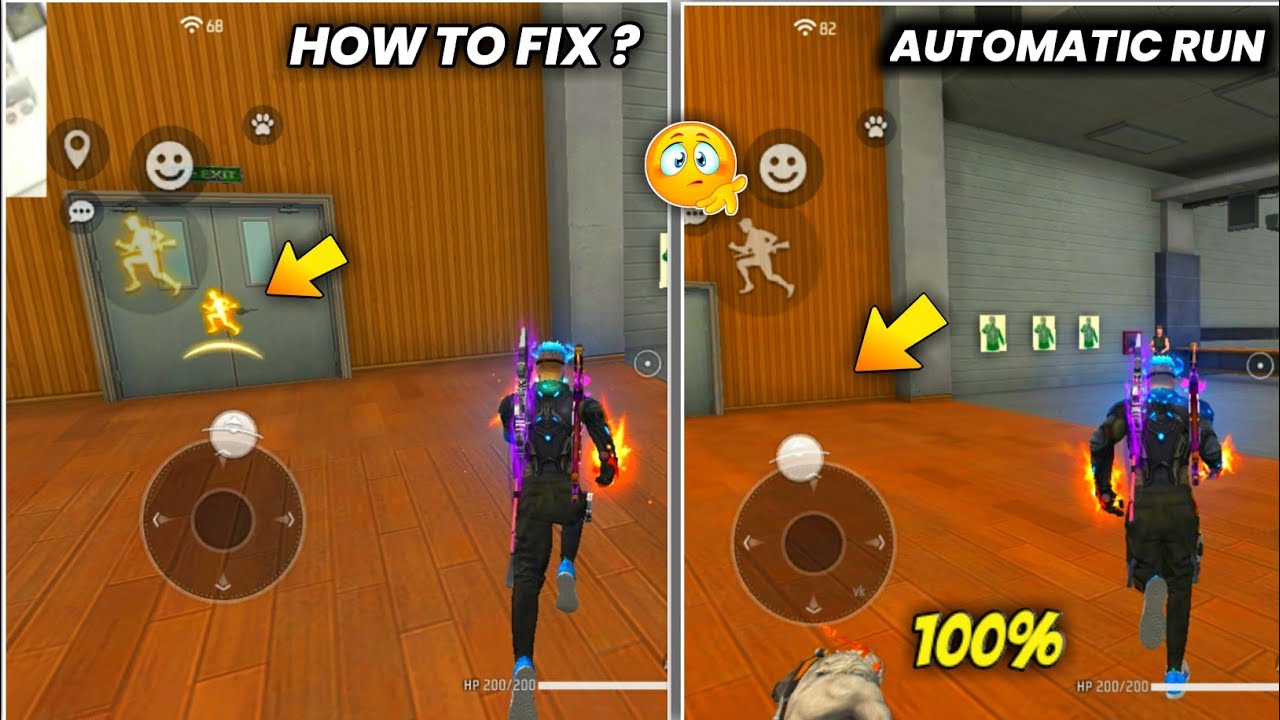 free fire auto Run problem solution || how to off free fire auto Run feature ?