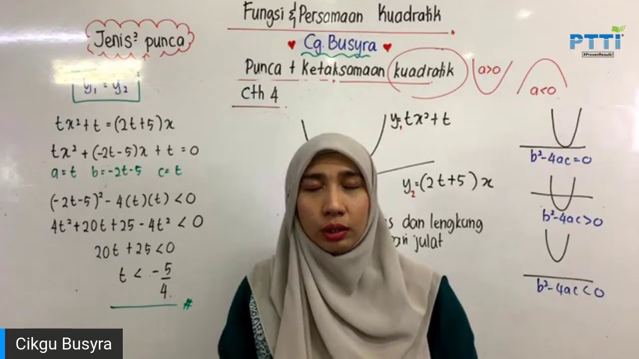 [LIVE] AddMath SPM - Fungsi & Persamaan Kuadratik