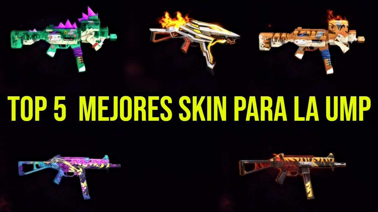 TOP 5 - MEJORES SKINS PARA LA UMP | SHADOWGAMES