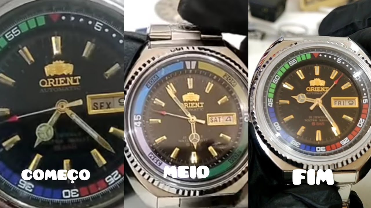 ORIENT TRÊS CHAVES - A MUDANÇA QUE FOI FEITA - #relogiosmasculinos