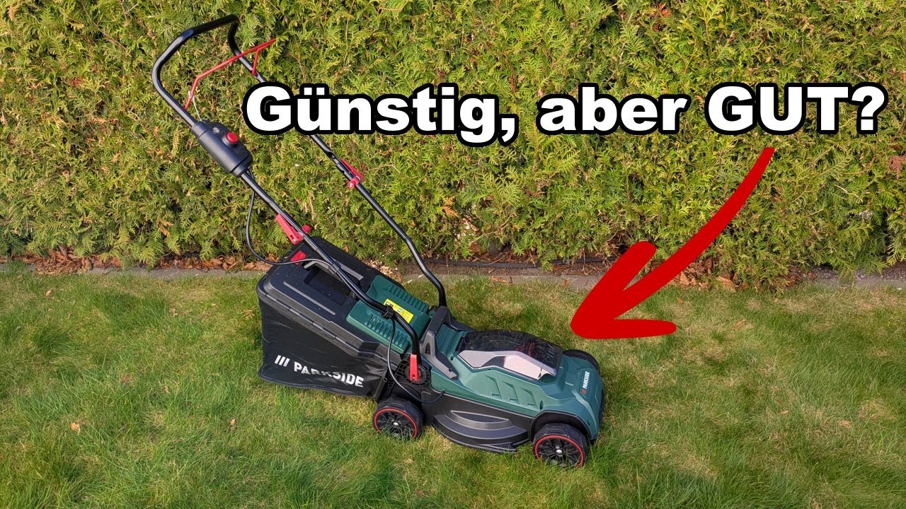 Parkside Akku-Rasenmäher 20V PRMA 20-Li C3 im Test - Spartipp oder Fehlkauf?