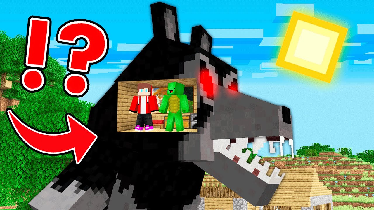 How JJ and Mikey Got Inside SCRATCH WEREWOLF King in Minecraft - Maizen ?!