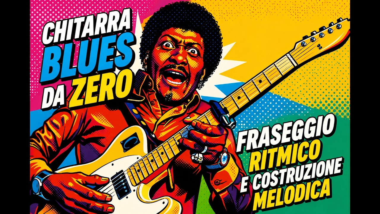 Chitarra Blues da Zero - Fraseggio ritmico e costruzione melodica