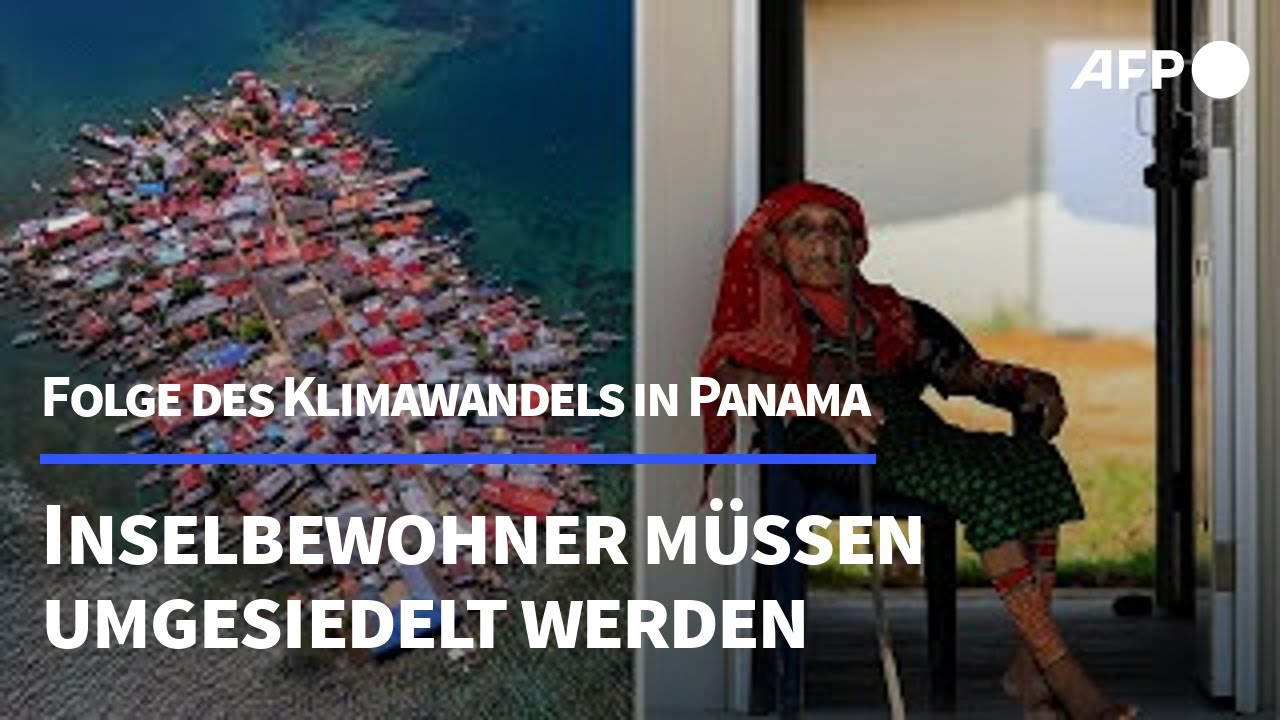 Steigender Meeresspiegel: Inselbewohner in Panama werden umgesiedelt | AFP