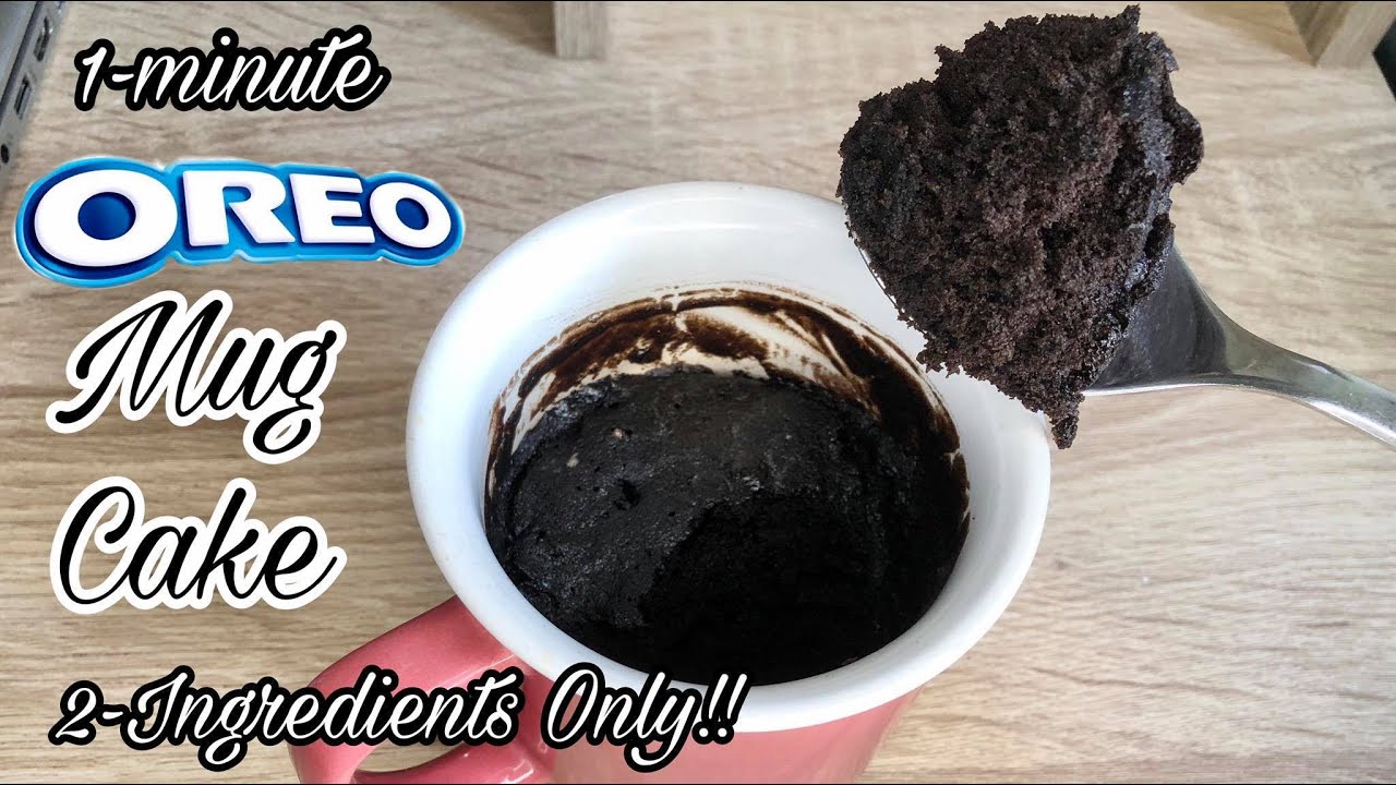 EASY OREO MUG CAKE IN 1 MINUTE | 2 INGREDIENTS | USING MICROWAVE