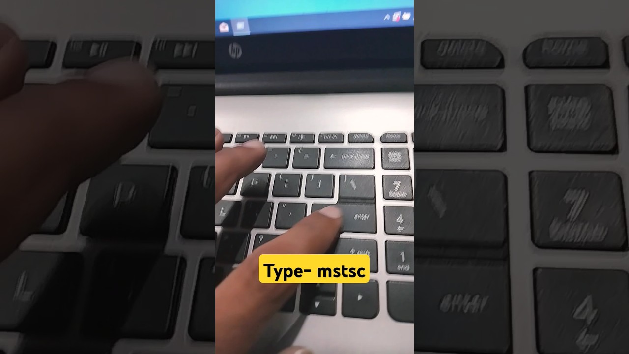 How to Open Windows Remote Desktop Connection For Use of Shortcut Key in Windows11,10#macnitesh#2024