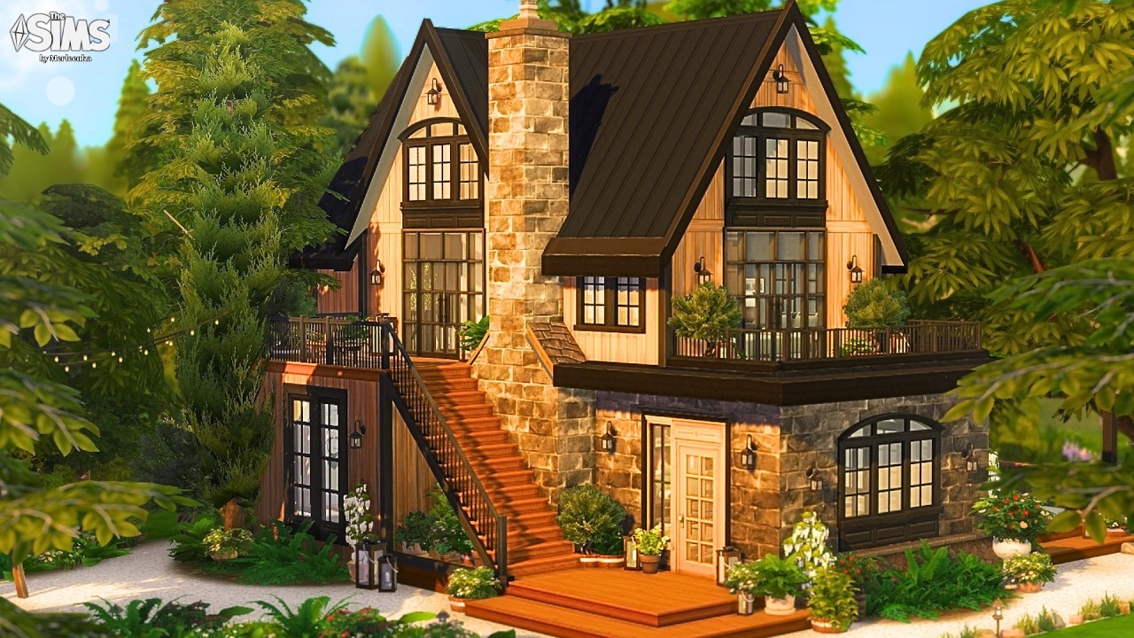 The Perfect Cozy Family Home | The Sims 4 Speed Build | NO CC