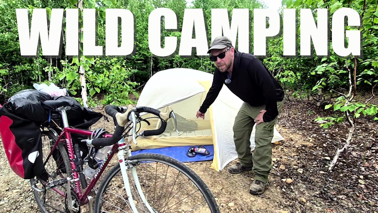 4 Days Of Wild Camping Whilst Homeless On My Bicycle In Alaska