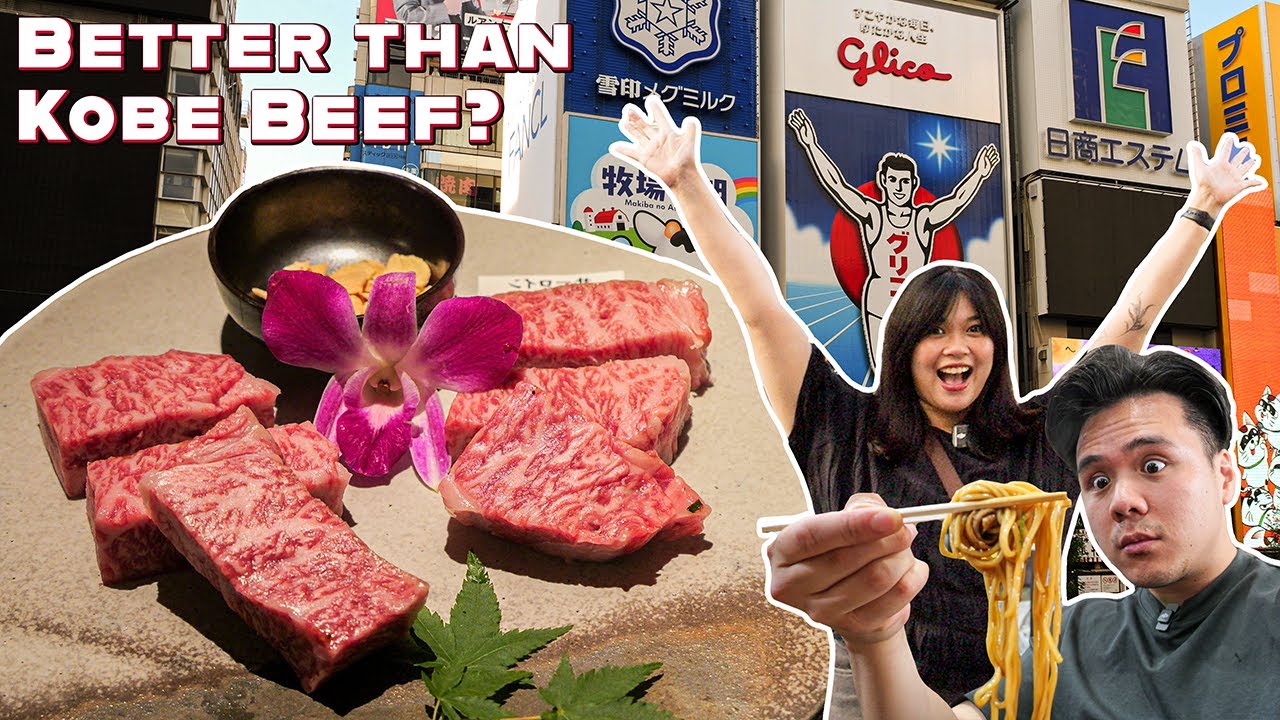 Trying $100 Matsusaka Wagyu in OSAKA! | Japan Food Tour