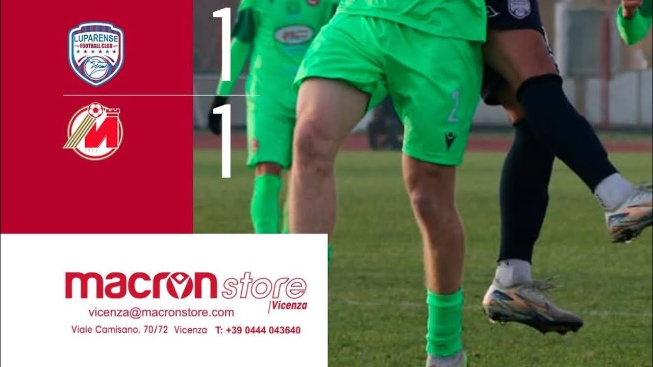 Luparense - Montecchio Maggiore 1-1 | Highlights e interviste | Serie D girone C