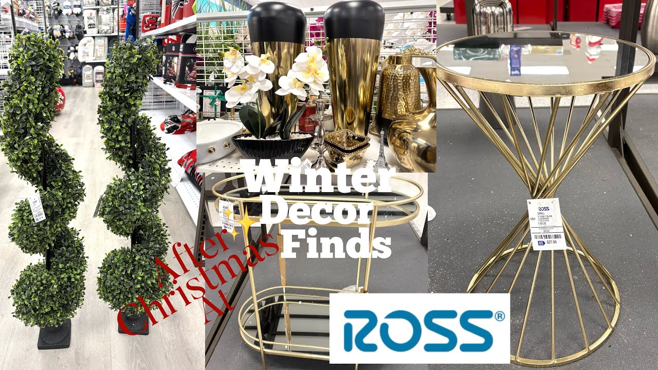 AFTER CHRISTMAS AT ROSS/SHOP WITH ME/WINTER DECOR