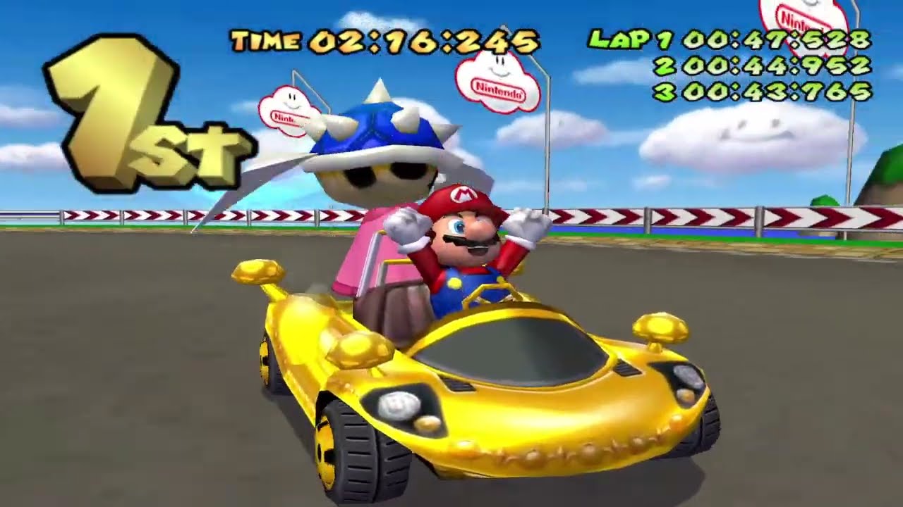 MARIO KART: DOUBLE DASH!! (GAMECUBE) ALL CUP TOUR 150CC 1-22-24