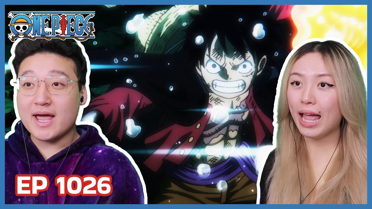 LUFFY VS KAIDO ROOF PIECE CONTINUES! 😁 | One Piece Episode 1026 Couples Reaction & Discussion