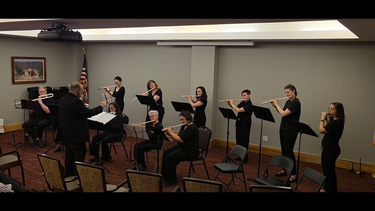 The Austin Flute Society Flute Choir: 