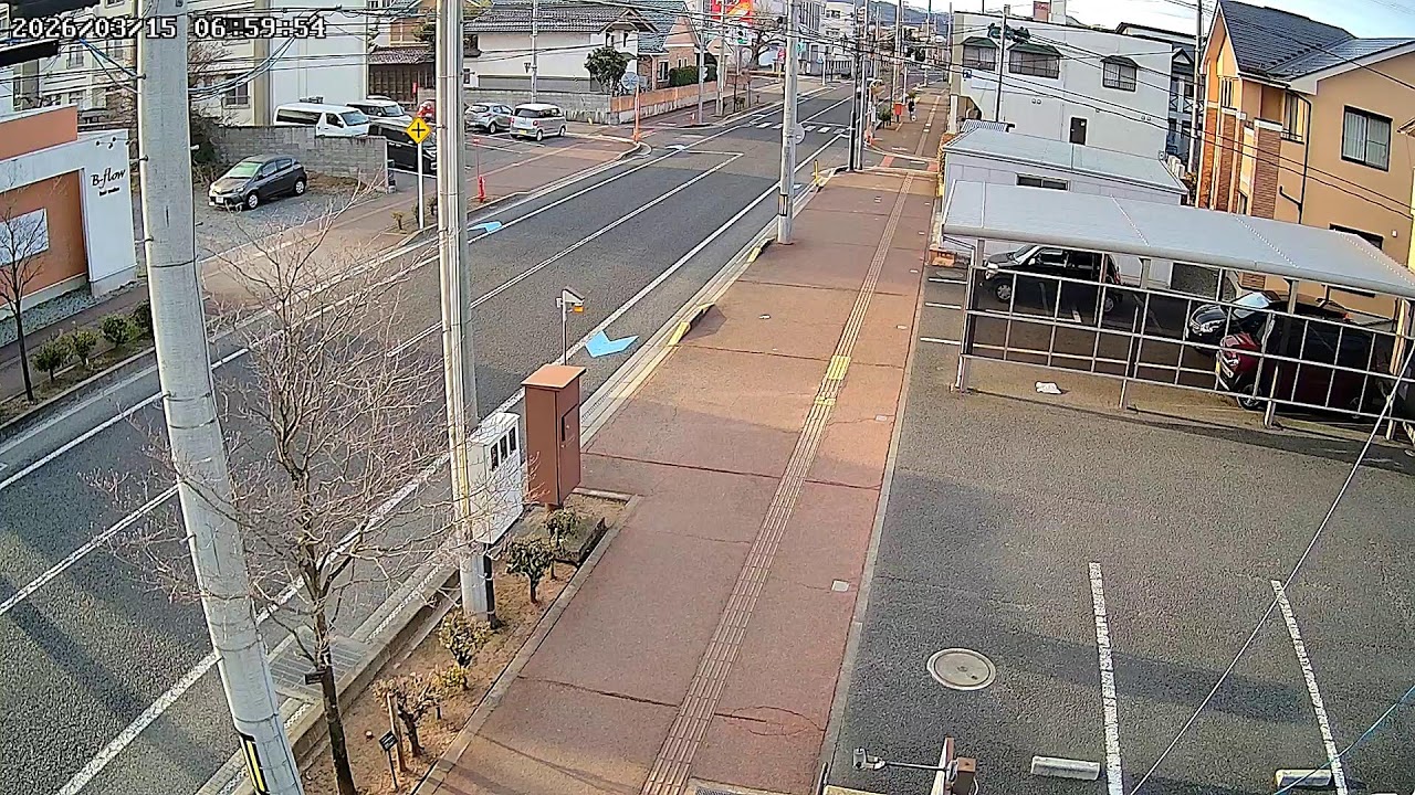 山形県山形市若葉町道路沿いライブカメラ Yamagata Yamagatashi Live camera.world.cam