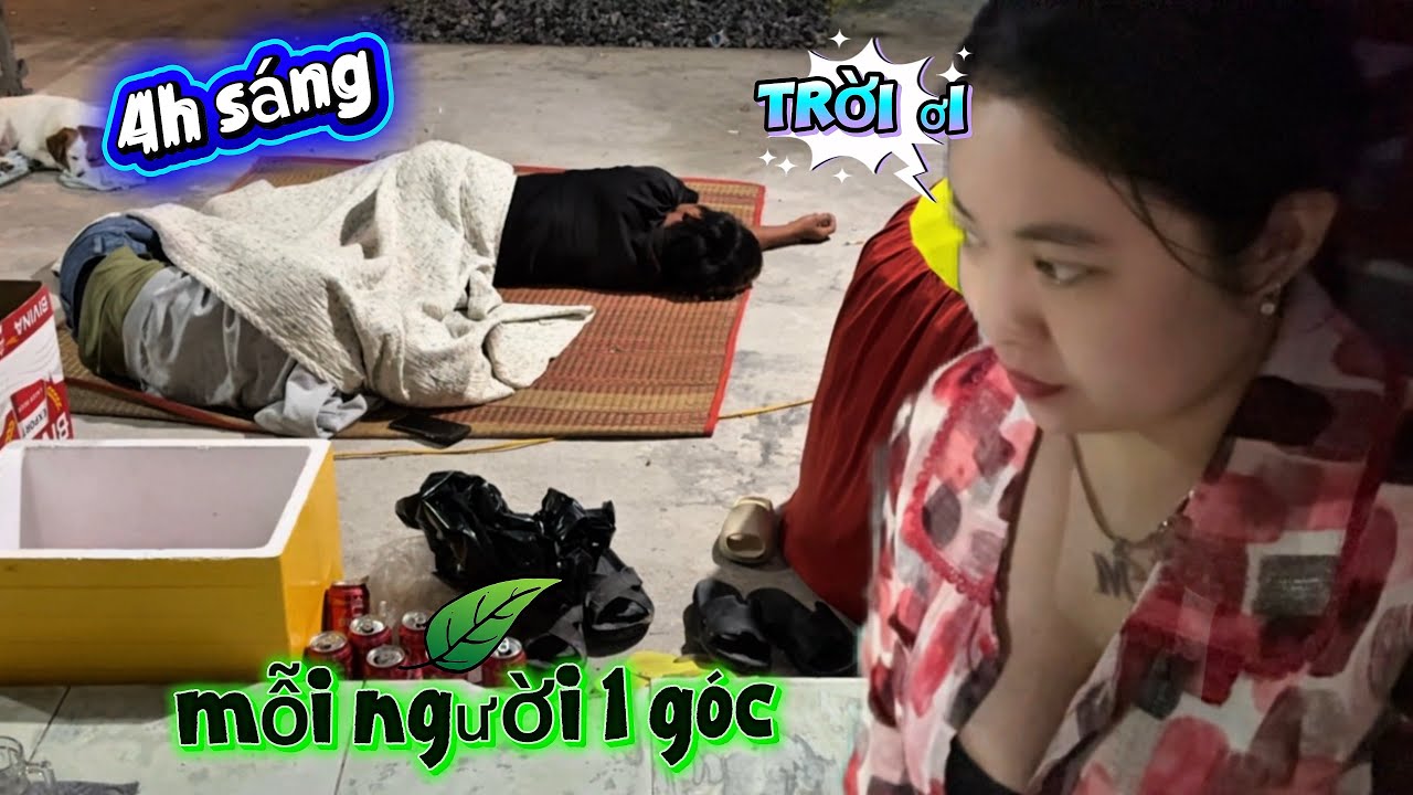 4h sáng nhà mỗi người nằm 1 góc, tết đông vui