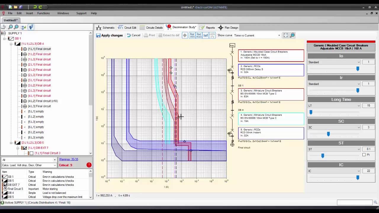 ElectricalOM - Electrical design and calculations software