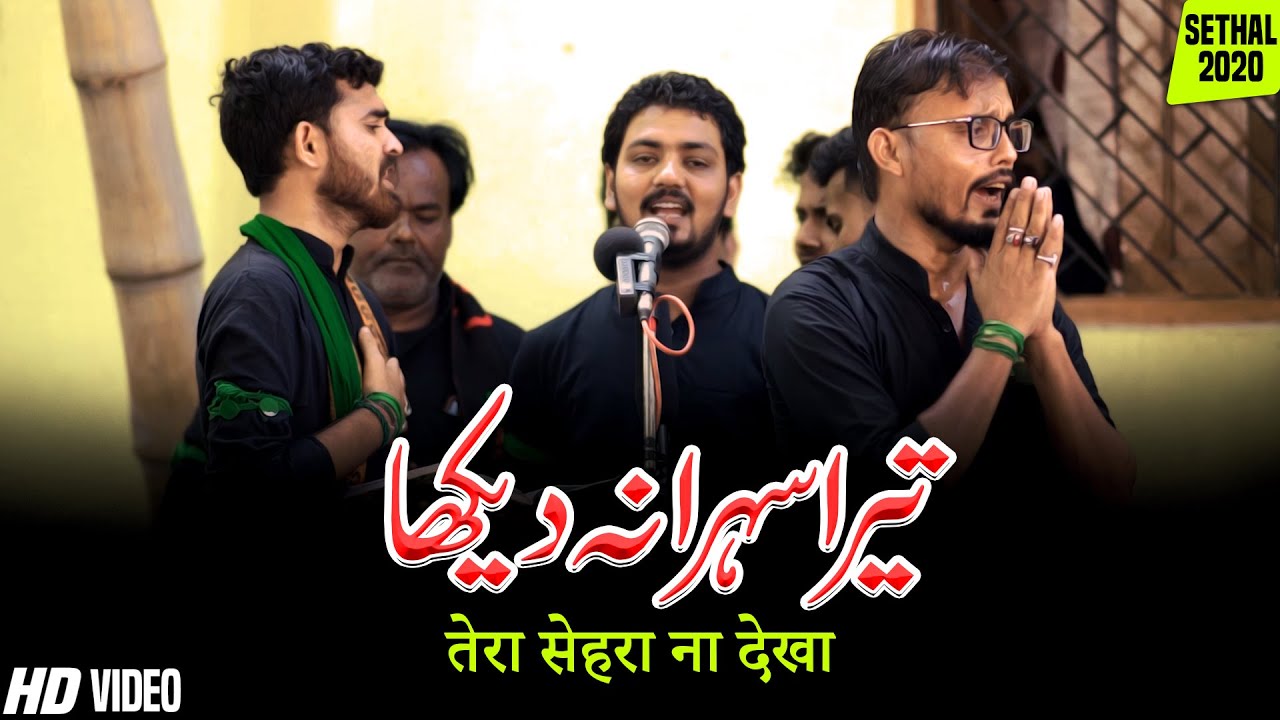 Tera Sehra Na Dekha | Anjuman Sipahe Hussaini Bhanauli Sadat Sultanpur | Noha Tera Sehra Na Dekha