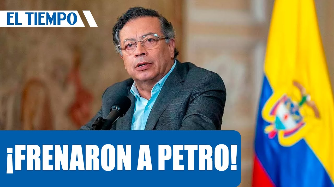 El duro choque entre Petro y la Corte por caída de la emergencia económica en Colombia | EL TIEMPO