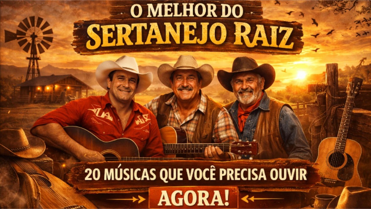 O Melhor do Sertanejo Raiz: 20 Músicas Que Você Precisa Ouvir AGORA!