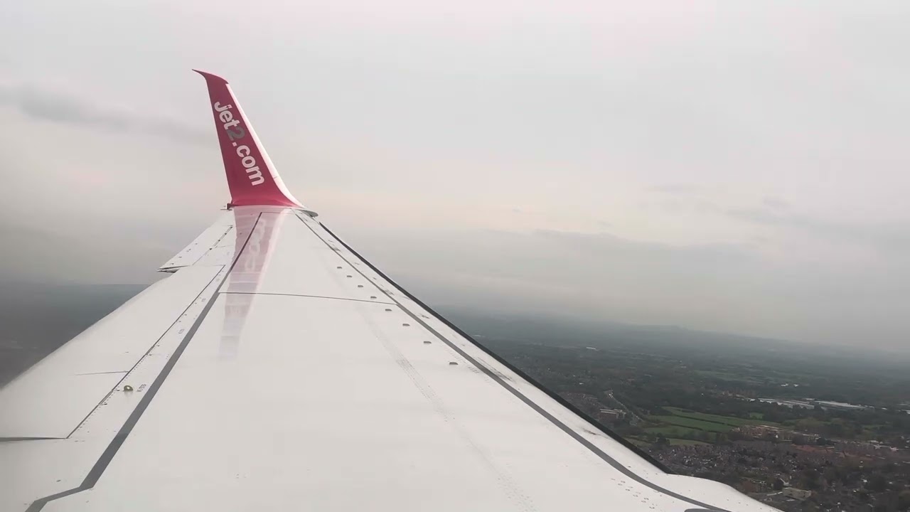 Jet2 firm landing into Manchester International Airport