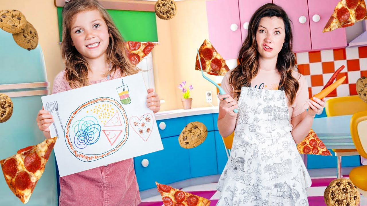 Mom Cooks Whatever I Draw!!!
