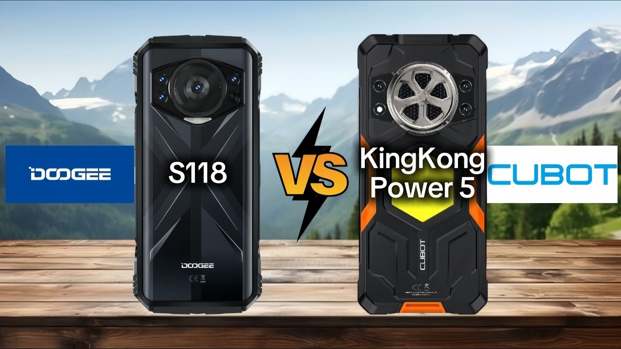 Doogee S118 vs Cubot KingKong Power 5 | Full comparison
