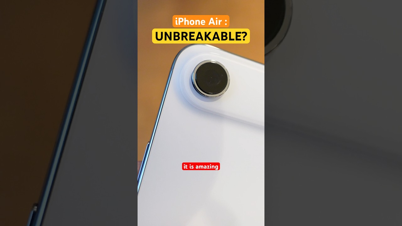 Насколько прочен iPhone Air?