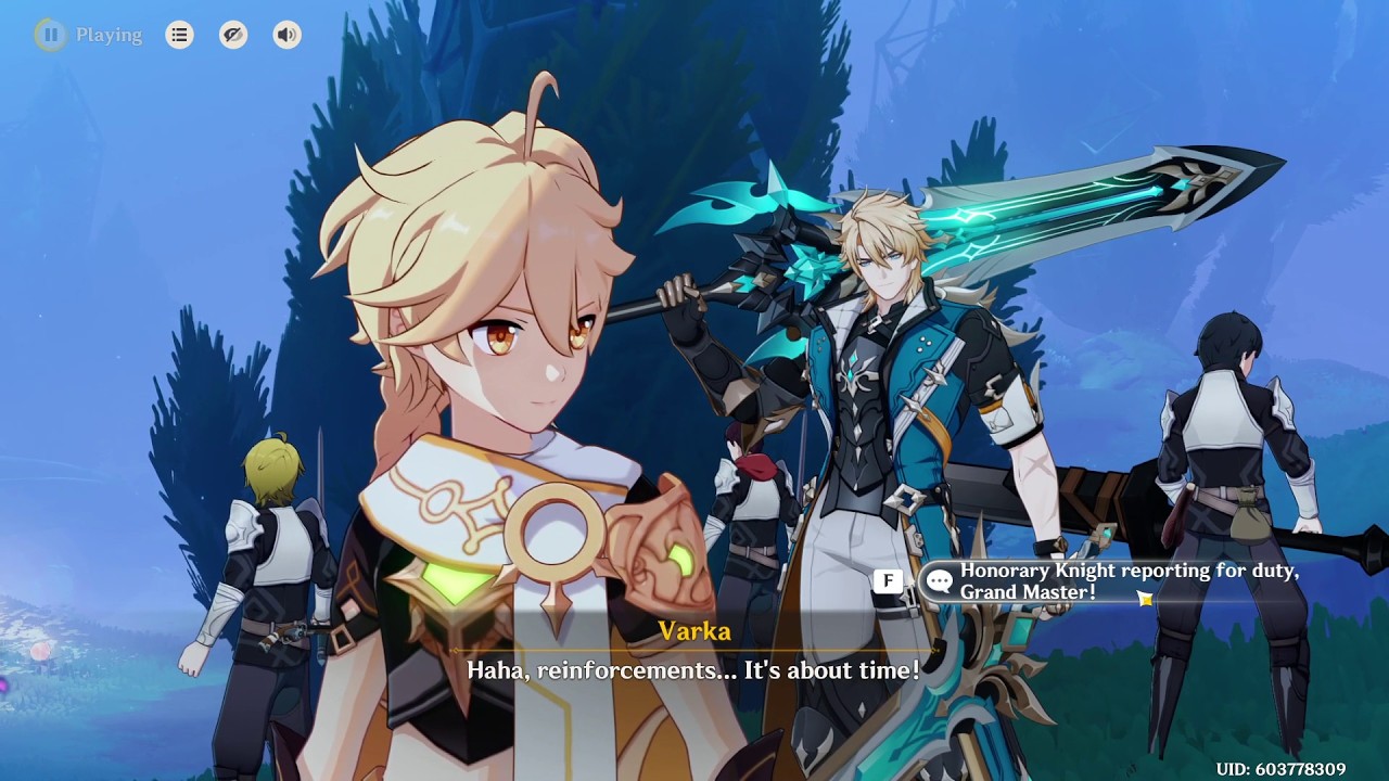 [Genshin Impact] Varka's Story Quest - Warrior on the First Expedition (Act I, Lupus Majoris, 1008)