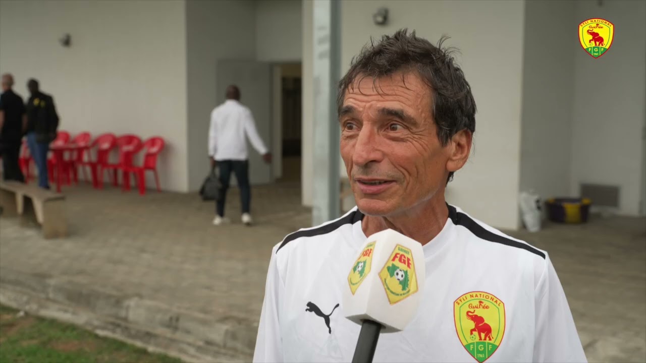 Première séance d'entrainement du Syli ce lundi à Abidjan