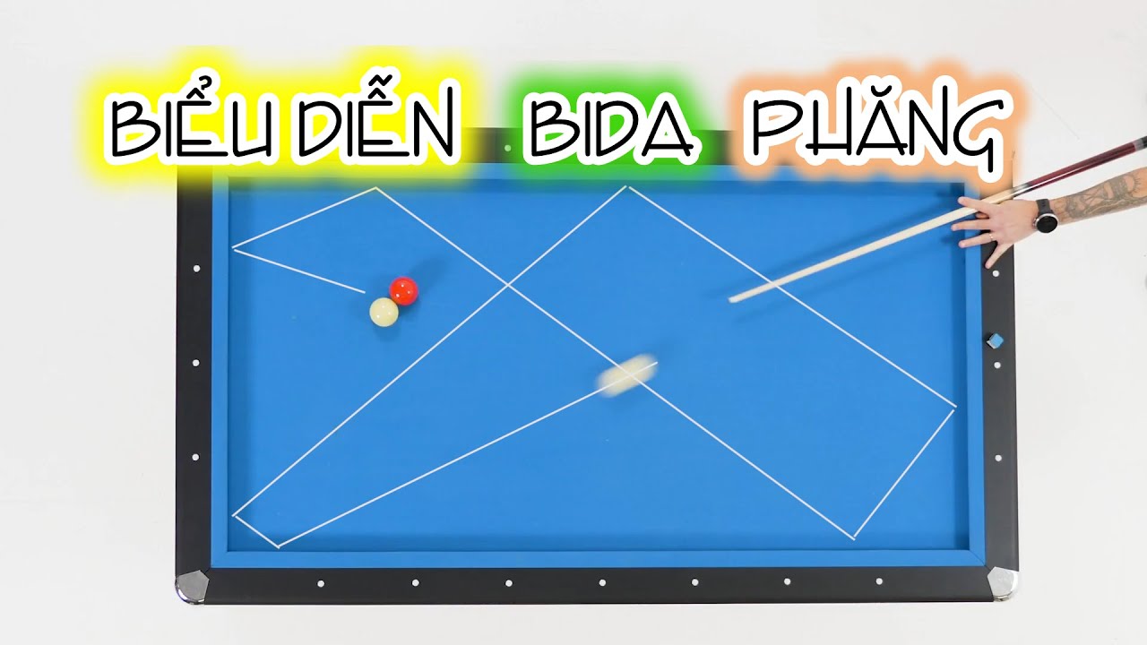 Những pha biểu diễn bida hay | Billiards trick shots