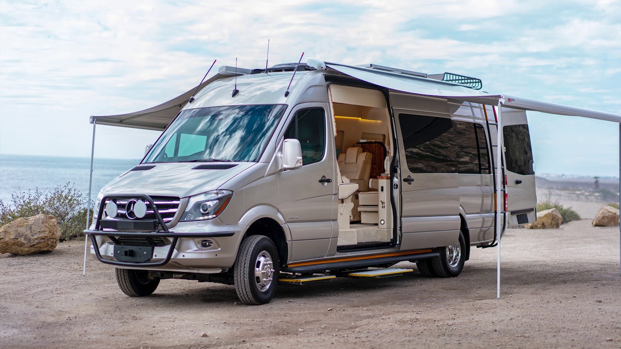 BECKER JETVAN VAN 4X4 MOBILE OFFICE. MERCEDES-BENZ SPRINTER VAN CONVERSION