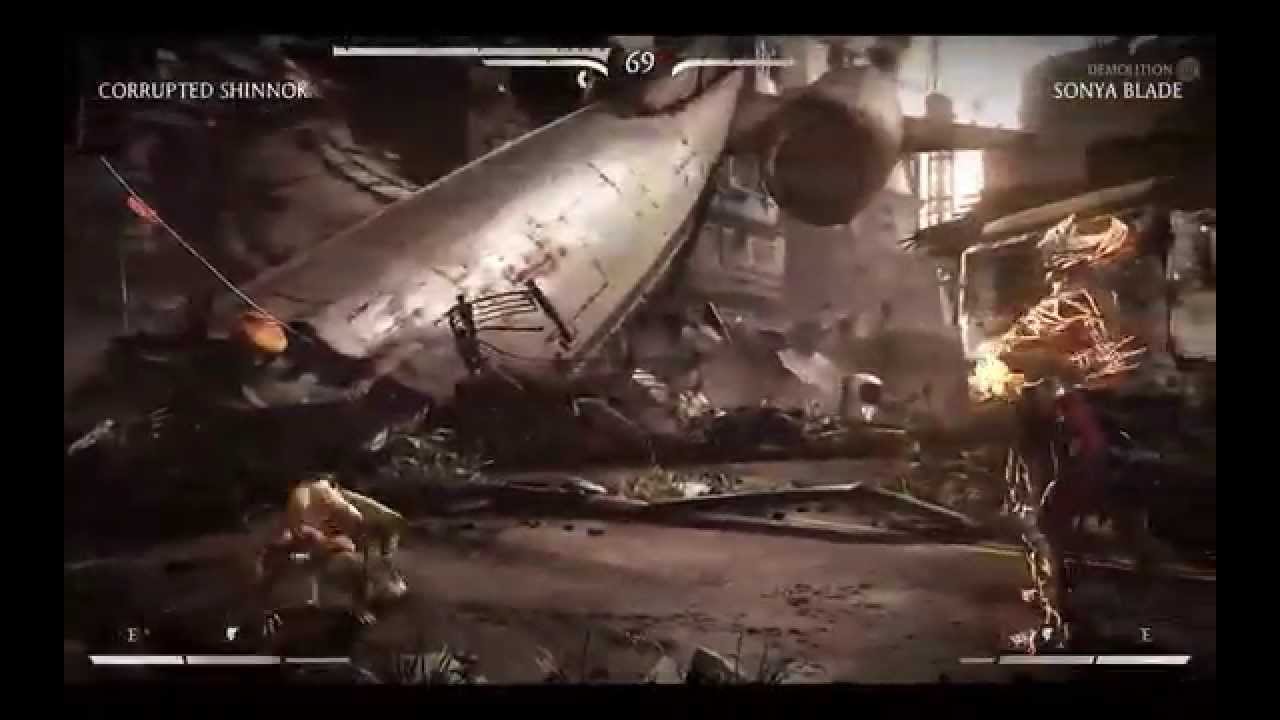 Mortal Kombat X Corrupted Shinnok Tower gameplay