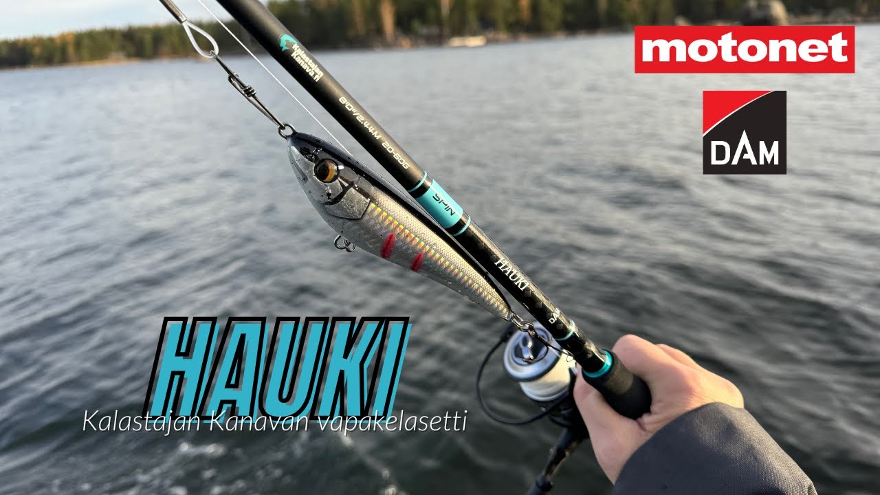 HAUKI-vapakelasetti | Uutta hauenkalastukseen