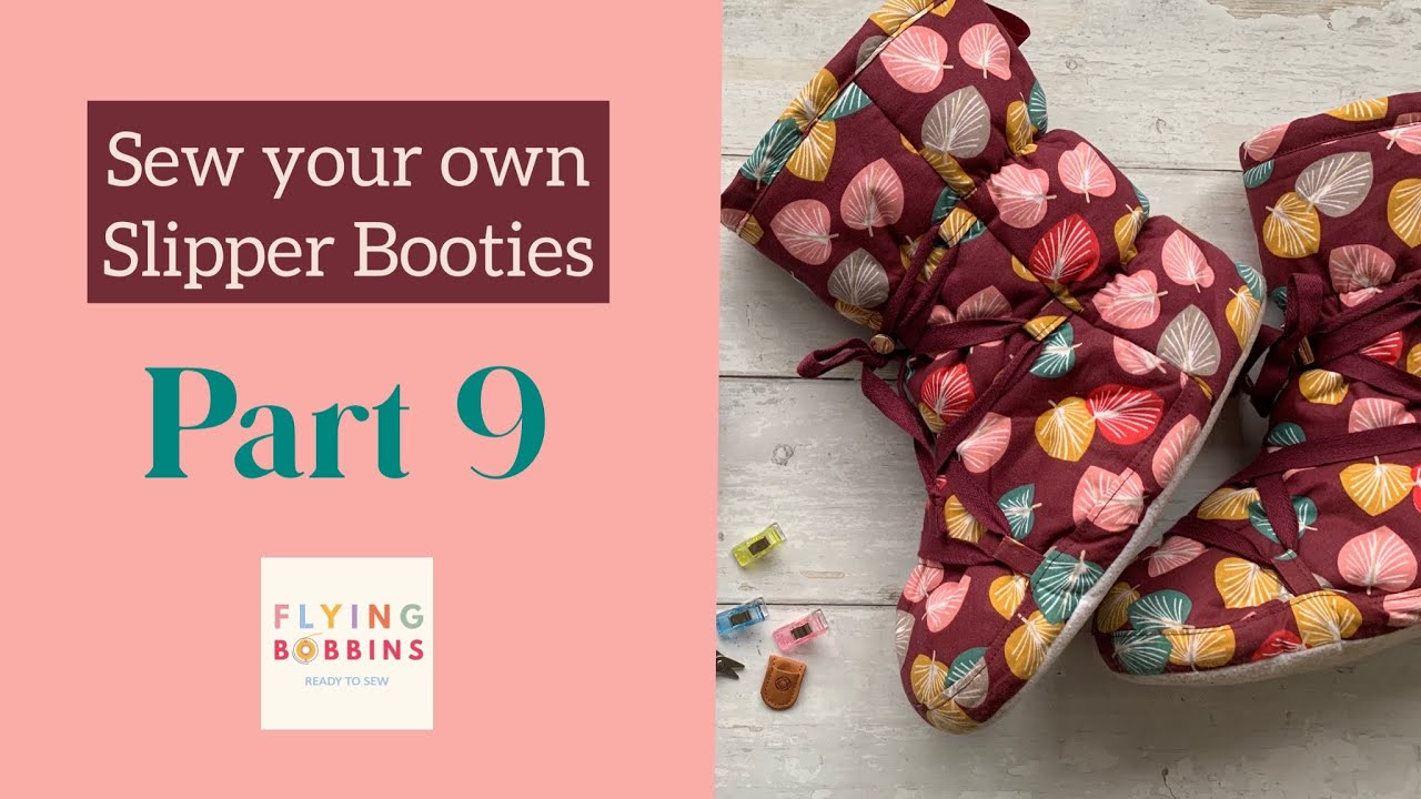Sew your own Slipper Boots - PART 9 - Sewing the lining