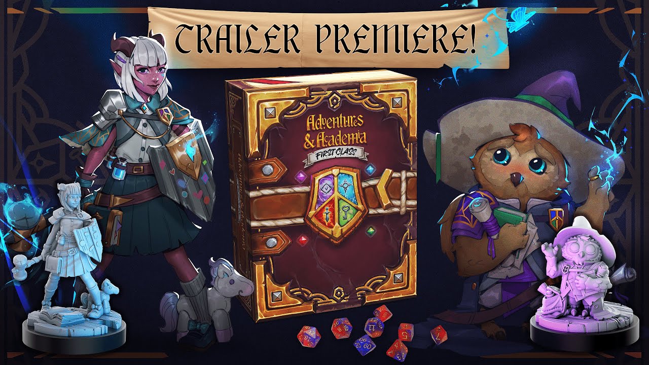 Official Trailer! Adventures & Academia: First Class