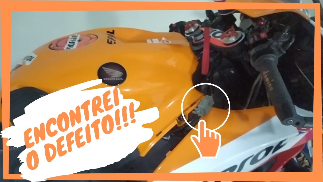CBR 600RR REPSOL - CBR NÃO DÁ PARTIDA E/OU FAROL NÃO LIGA [RESOLVIDO]