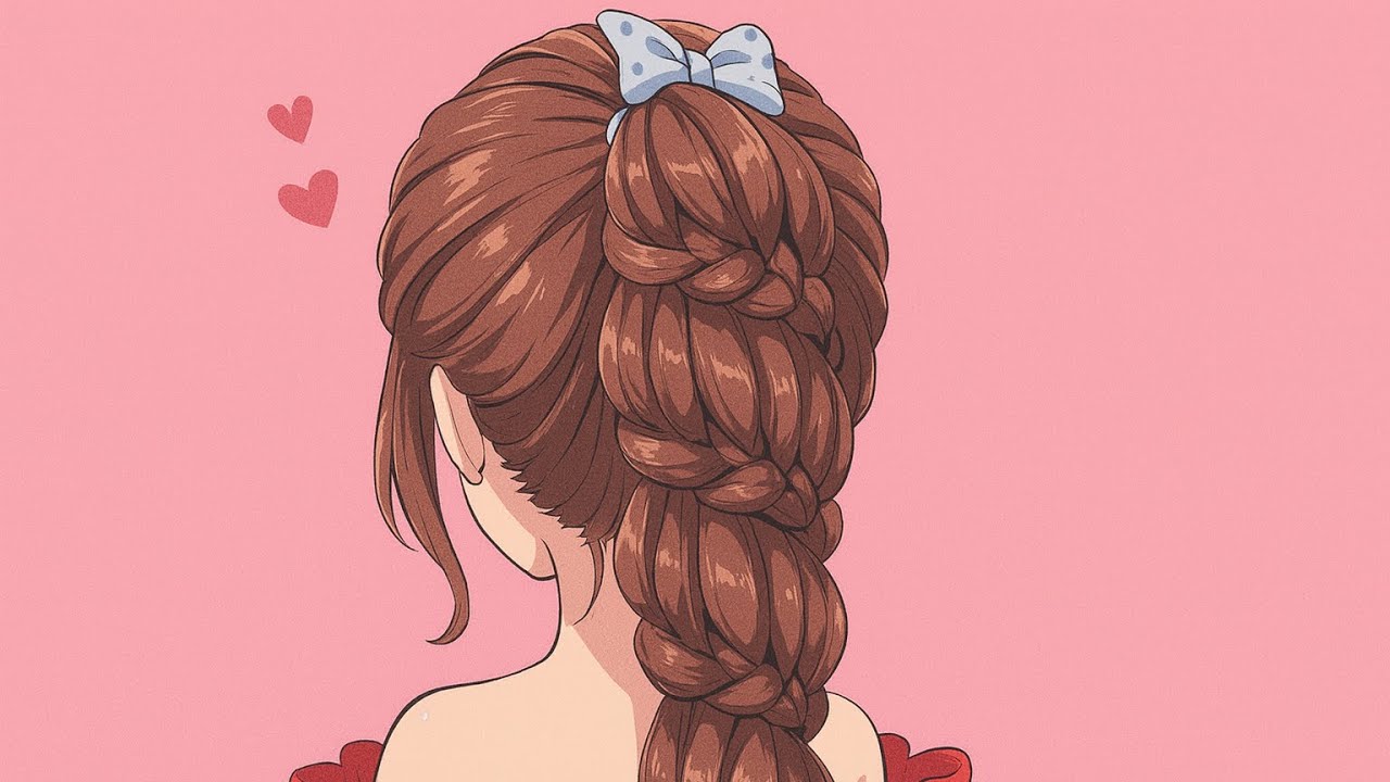 ИИ придумал, я заплела: оживляем нейросеть на волосах #косы #косички #beauty #искусственныйинтеллект