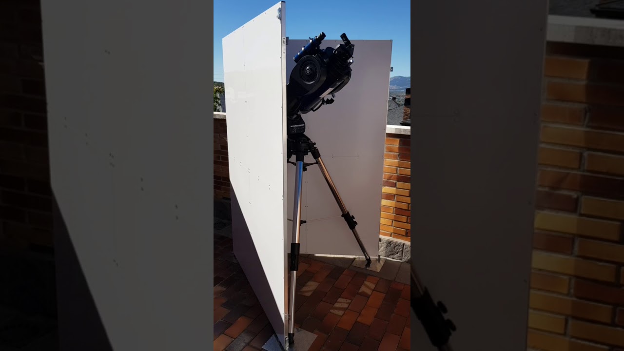 Observatorio astronómico totalmente desmontable.