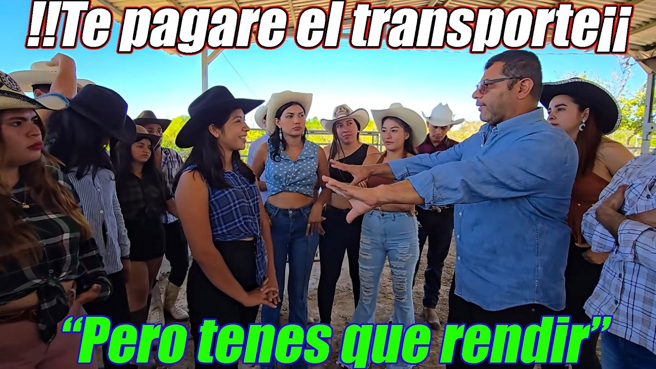 El jefe decide pagarles el transporte a Esmeralda y Julissa.