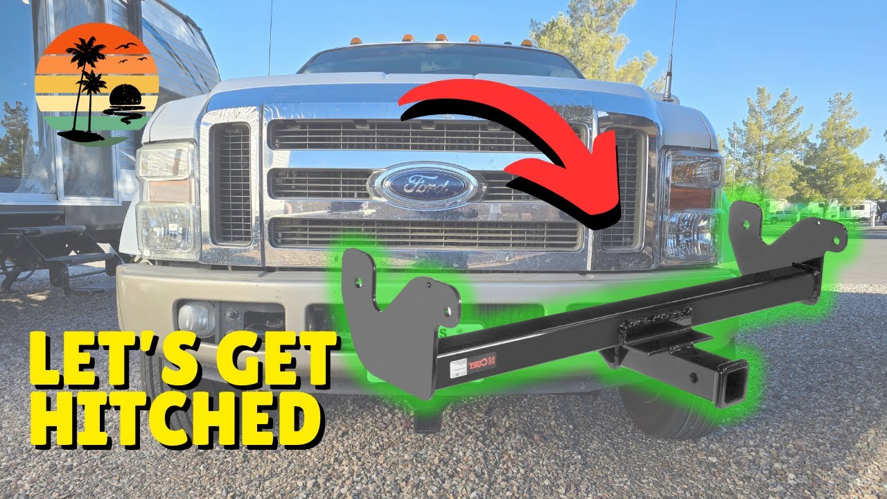 Installing a Front Mount Hitch on a 2008 Ford F-450 Super Duty
