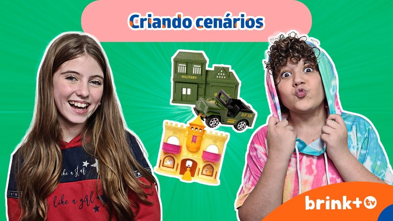 DIY - CRIANDO CENÁRIOS com Lorena Queiroz e Gabriel Miller | Brink+