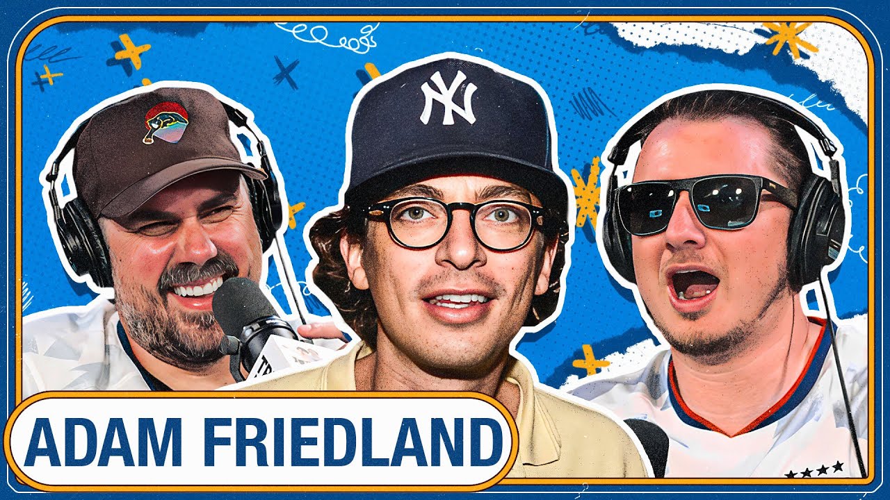 PODCASTING FROM THE MIDDLE OF THE WOODS, ADAM FRIEDLAND IN STUDIO + DANIEL JONES QB1