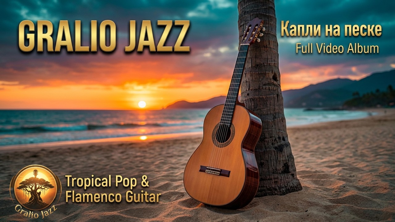 Gralio Jazz - Капли на песке (Видео-Альбом 2026) | Tropical Pop & Flamenco Guitar
