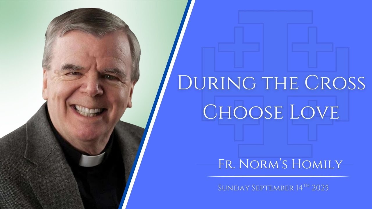 During the Cross Choose Love and Mercy: Fr. Norm's Homily St. Vincent de Paul, Akron Catholic Mass